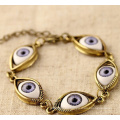 Evil Eye Anti Chapado pulsera (XBL13489)